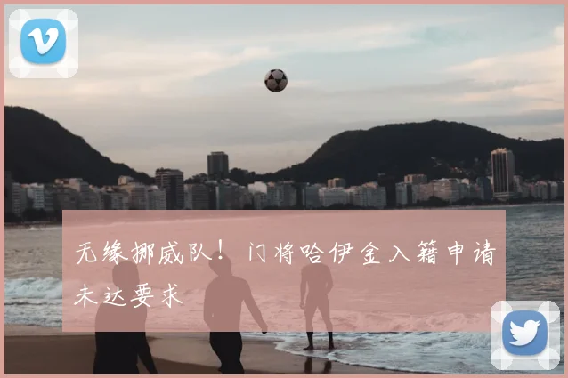 无缘挪威队！门将哈伊金入籍申请未达要求